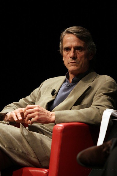 Images of Jeremy Irons at the International Rome Film Festival